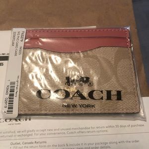 Coach ID credit card wallet